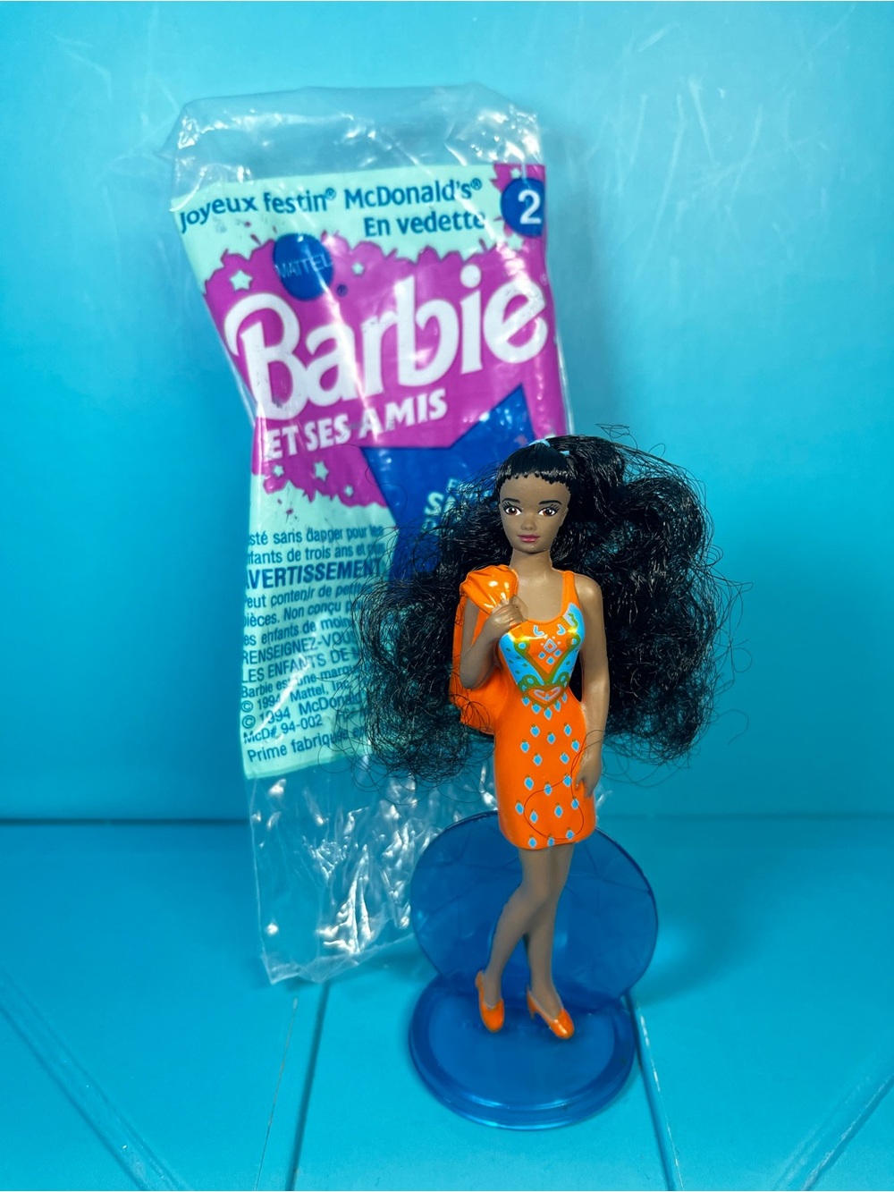 McDonald's Happy Meal - Barbie and Friends - Jewel & Glitter Shani - 1994
